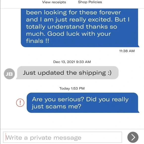 BEWARE OF SCAMMER - Picture 6 of 13